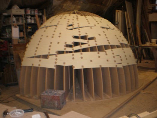 quarter dome mould
