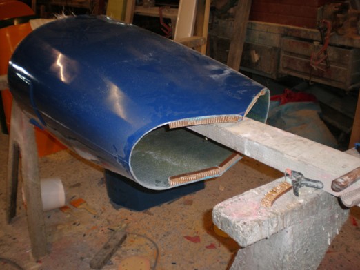 blue pod construction